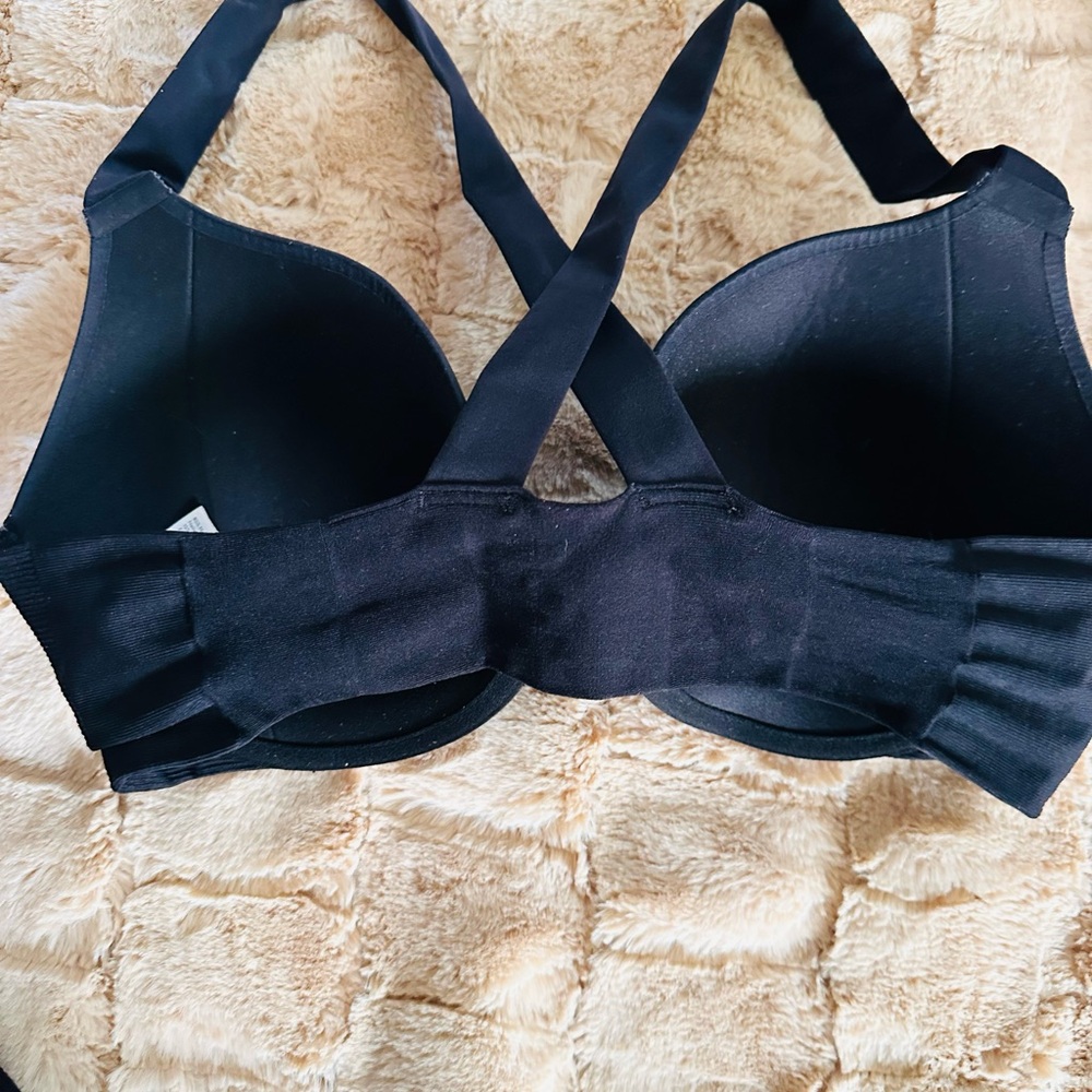 Spanx Black Cross-Back Bra - image 2